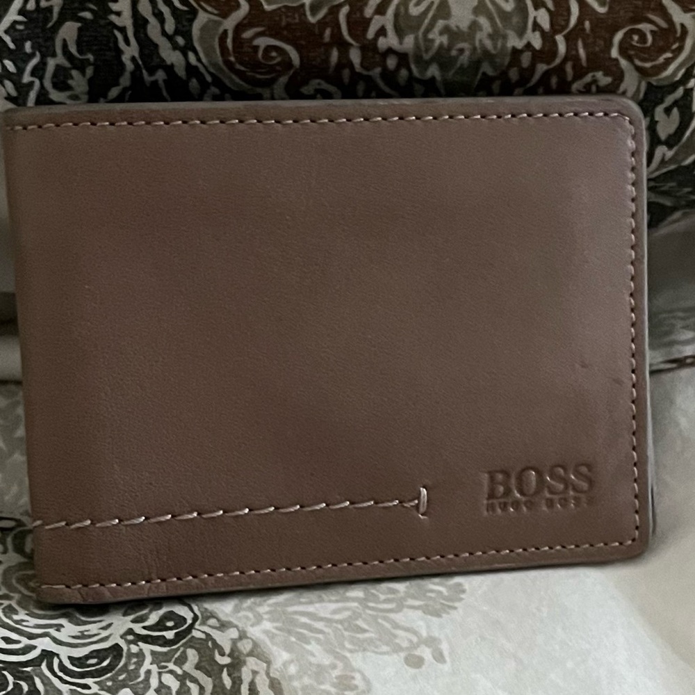 Hugo Boss Mens Leather Billfold